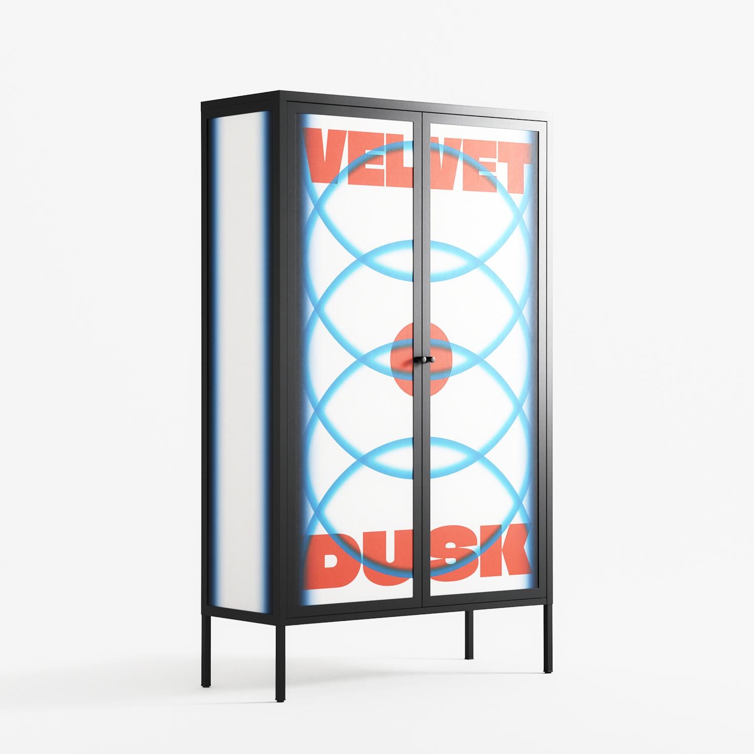 Velvet Dusk - Cabinet - Oluwaseyi Samuel Adebayo - Antracite - Overlay Metal