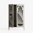 Black Fern - Cabinet - Konrad Blaszczyk - Pebble - Overlay Metal