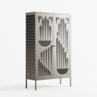 Black Fern - Cabinet - Konrad Blaszczyk - Pebble - Overlay Metal