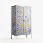 Bellis Bounty - Cabinet - Amy Suther - Pebble - Overlay Metal