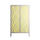Curvatine - Cabinet - Amy Suther - Pebble - Overlay Metal