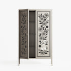 Barbed Bloom - Cabinet - Daphna Sebbane - Pebble - Overlay Metal