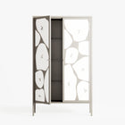 Stones - Cabinet - Magdalena Marchocka - Pebble - Overlay Metal