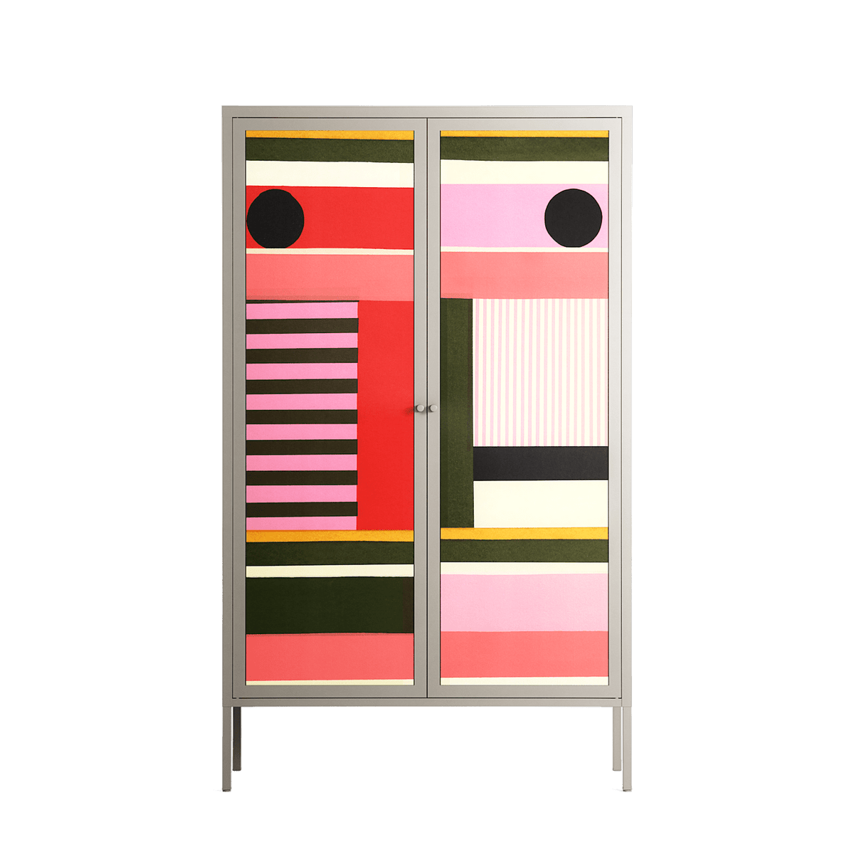 Harmonic - Cabinet - Rikki Hewitt - Pebble - Overlay Metal