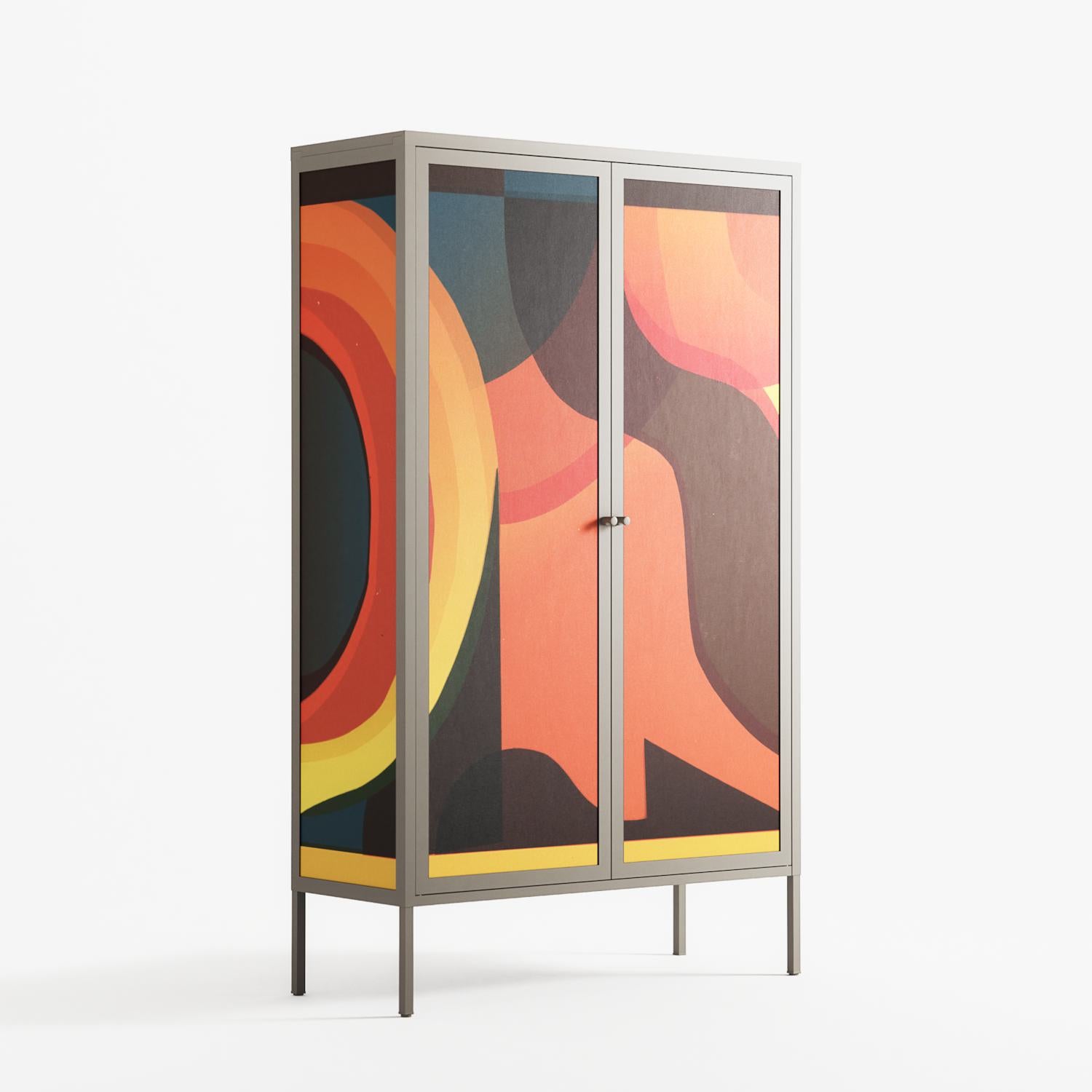 Swift - Cabinet - Rikki Hewitt - Pebble - Overlay Metal