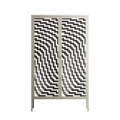 Wave In Wave - Cabinet - Guido De Boer - Pebble - Overlay Metal