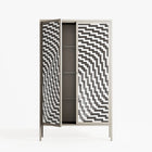 Wave In Wave - Cabinet - Guido De Boer - Pebble - Overlay Metal