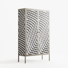 Wave In Wave - Cabinet - Guido De Boer - Pebble - Overlay Metal