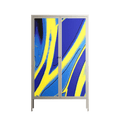Blue Gale - Cabinet - Oluwaseyi Samuel Adebayo - Pebble - Overlay Metal