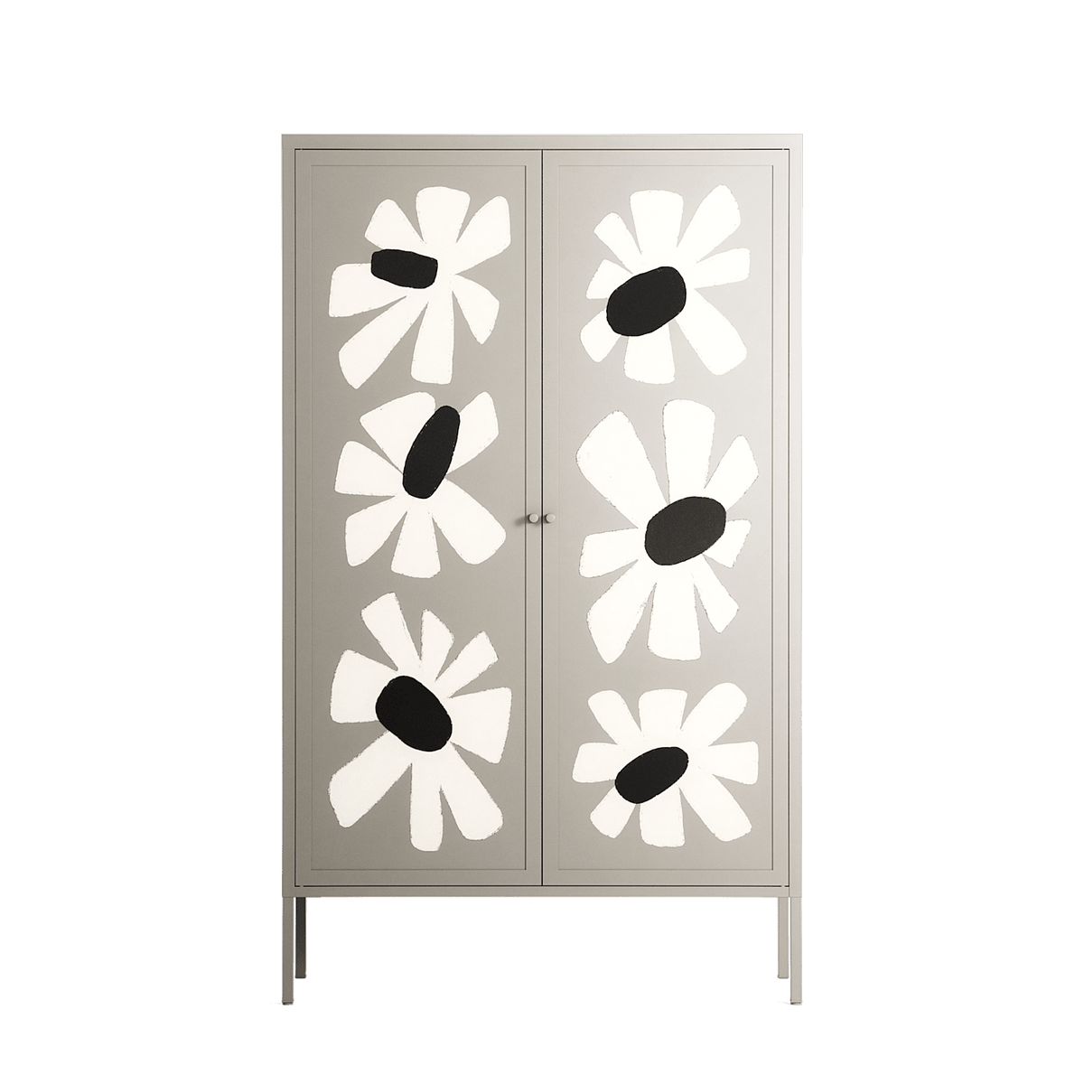 No Stress - Cabinet - Magdalena Marchocka - Pebble - Overlay Metal