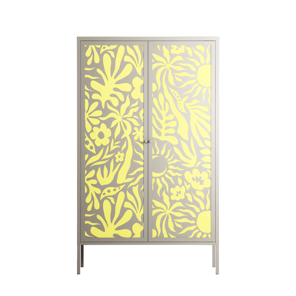 Summer Sensation - Cabinet - Amy Suther - Pebble - Overlay Metal