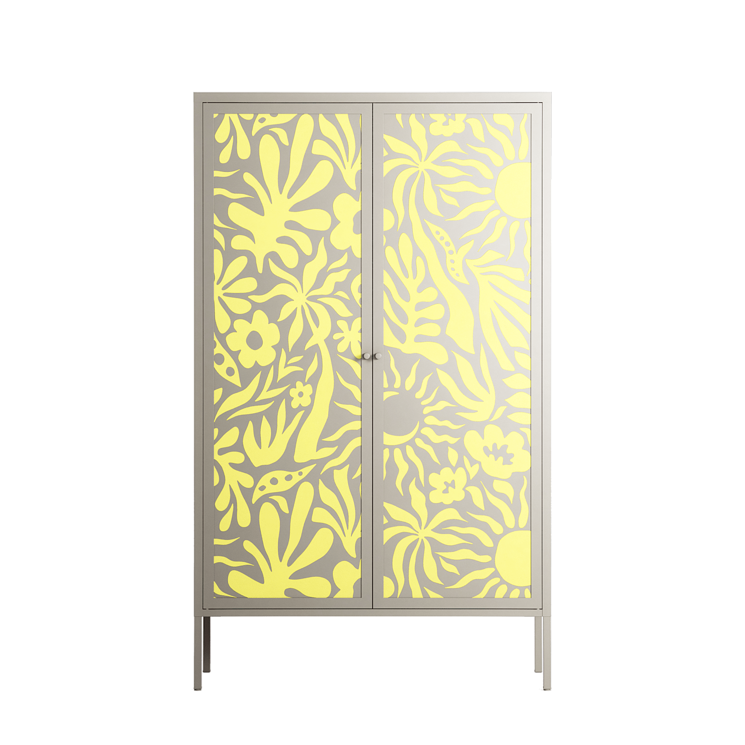Summer Sensation - Cabinet - Amy Suther - Pebble - Overlay Metal