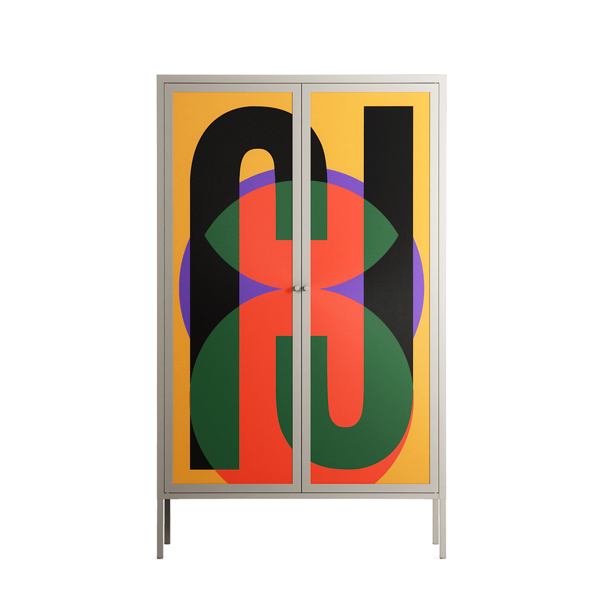 JJ - Cabinet - Oluwaseyi Samuel Adebayo - Pebble - Overlay Metal