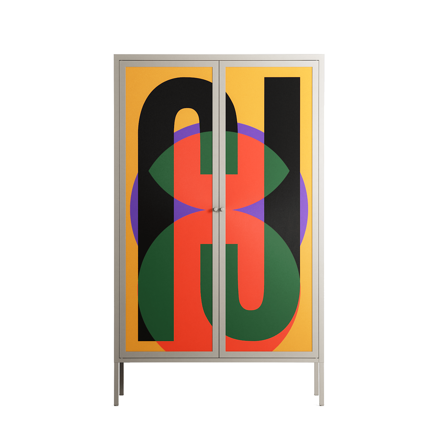 JJ - Cabinet - Oluwaseyi Samuel Adebayo - Pebble - Overlay Metal