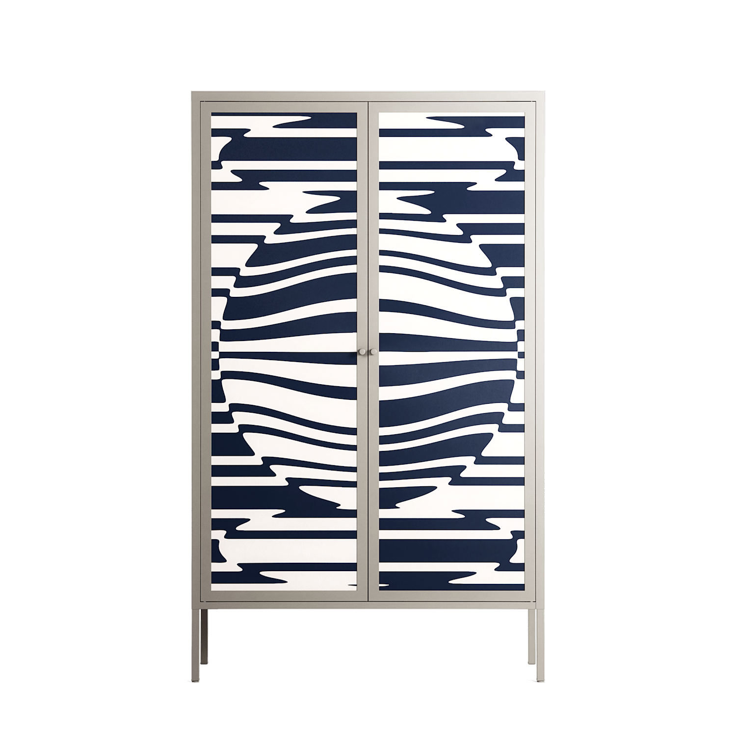 Wave Lens - Cabinet - Oluwaseyi Samuel Adebayo - Pebble - Overlay Metal