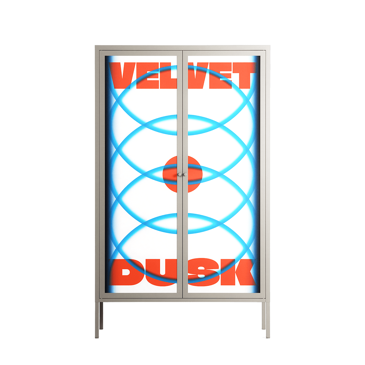 Velvet Dusk - Cabinet - Oluwaseyi Samuel Adebayo - Pebble - Overlay Metal