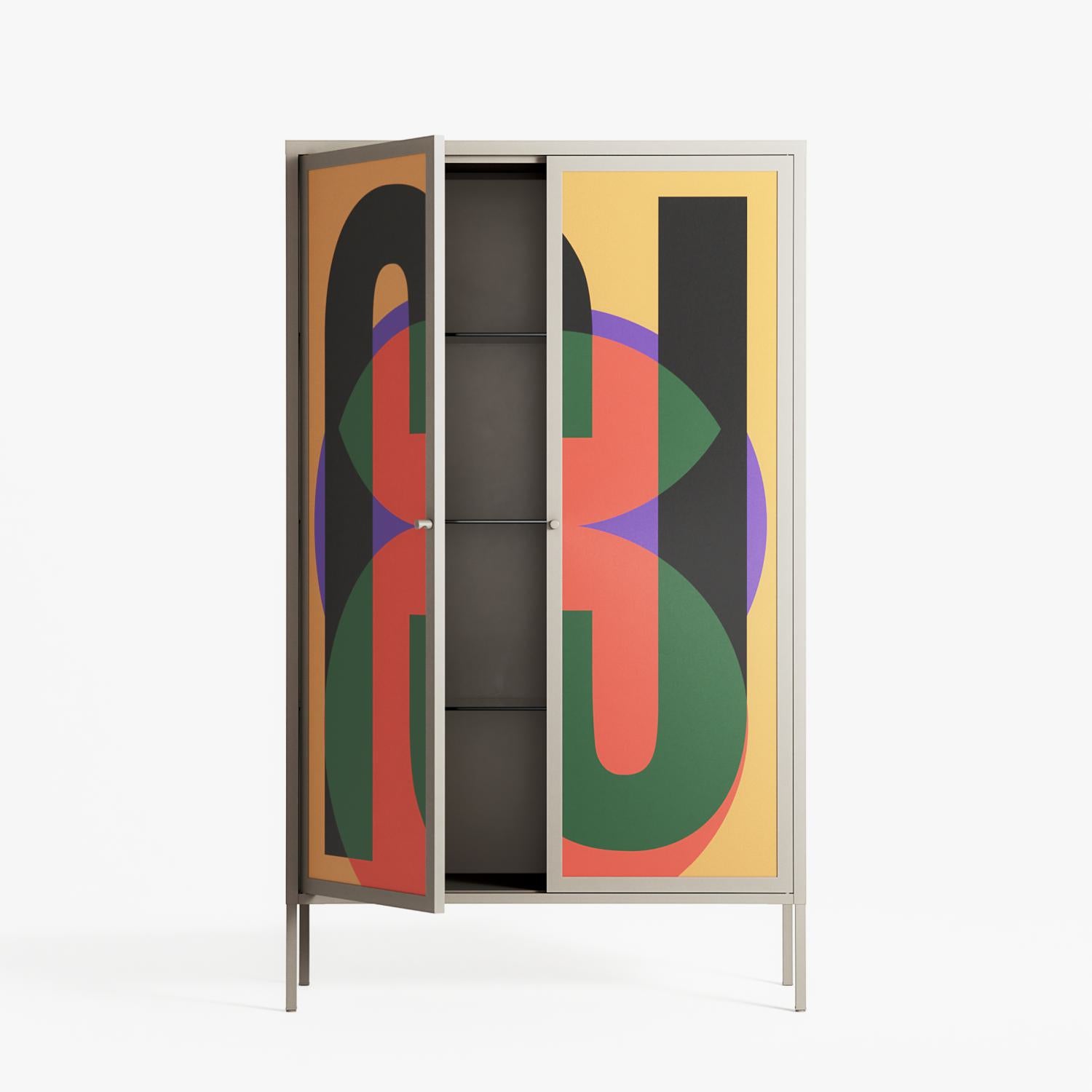JJ - Cabinet - Oluwaseyi Samuel Adebayo - Pebble - Overlay Metal