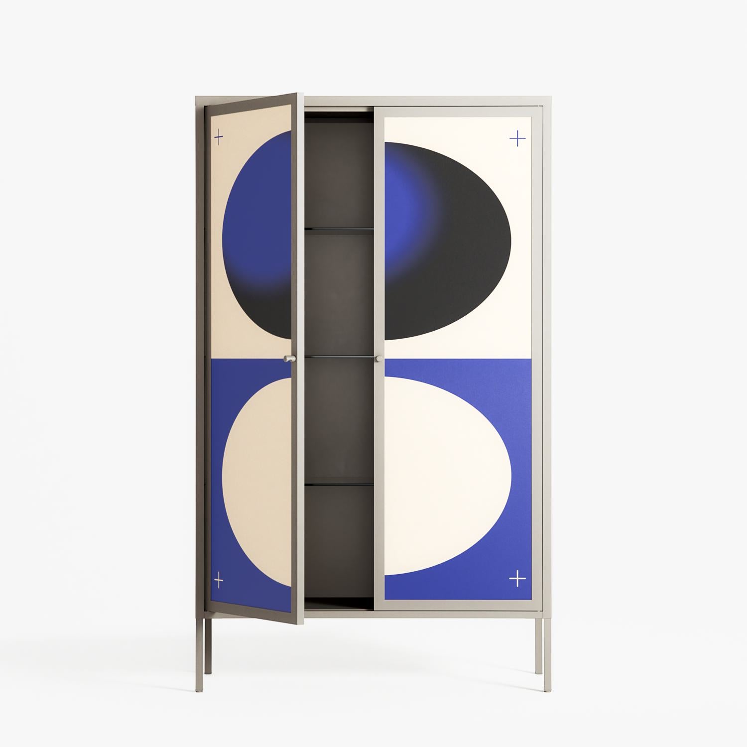 Entrance - Cabinet - Oluwaseyi Samuel Adebayo - Pebble - Overlay Metal