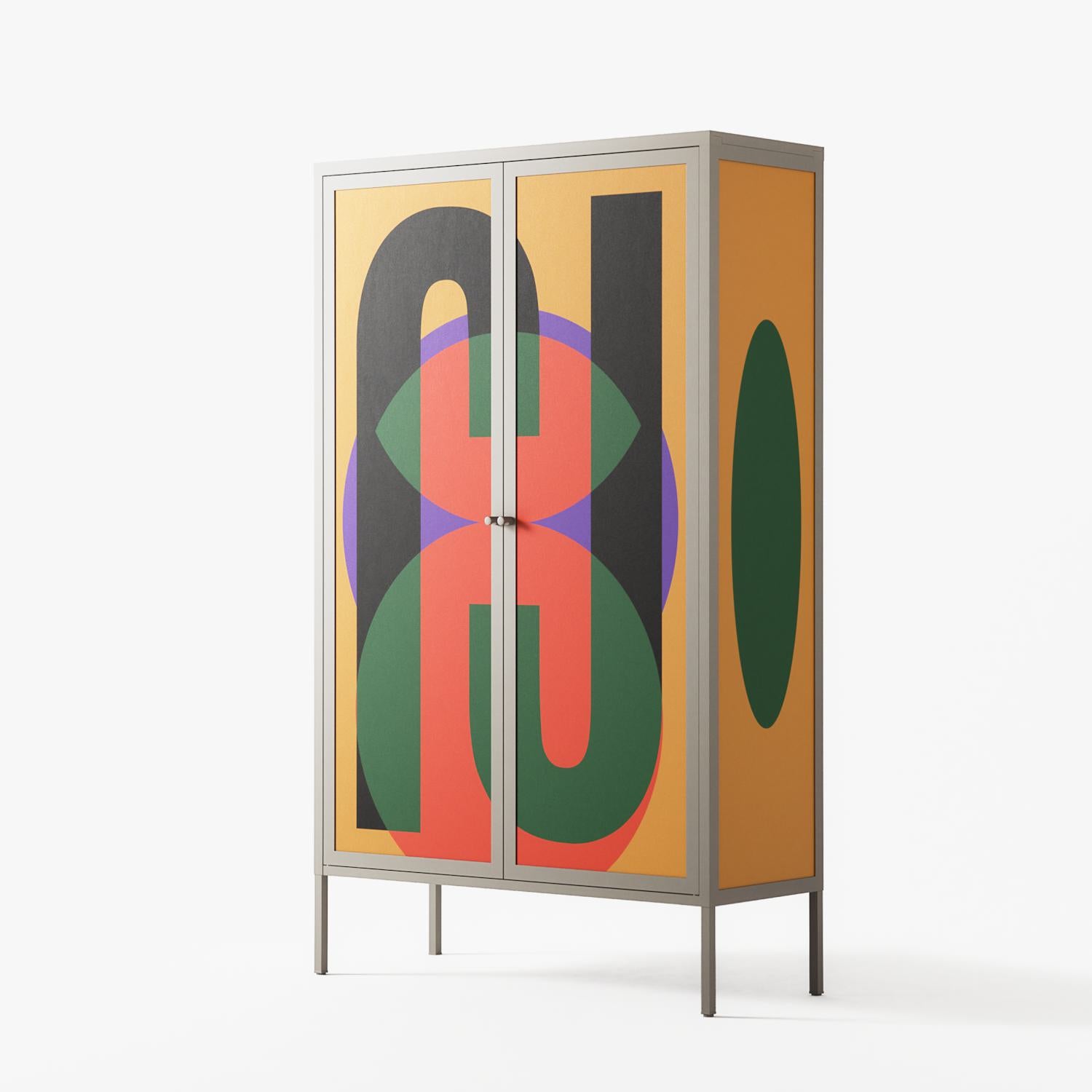 JJ - Cabinet - Oluwaseyi Samuel Adebayo - Pebble - Overlay Metal
