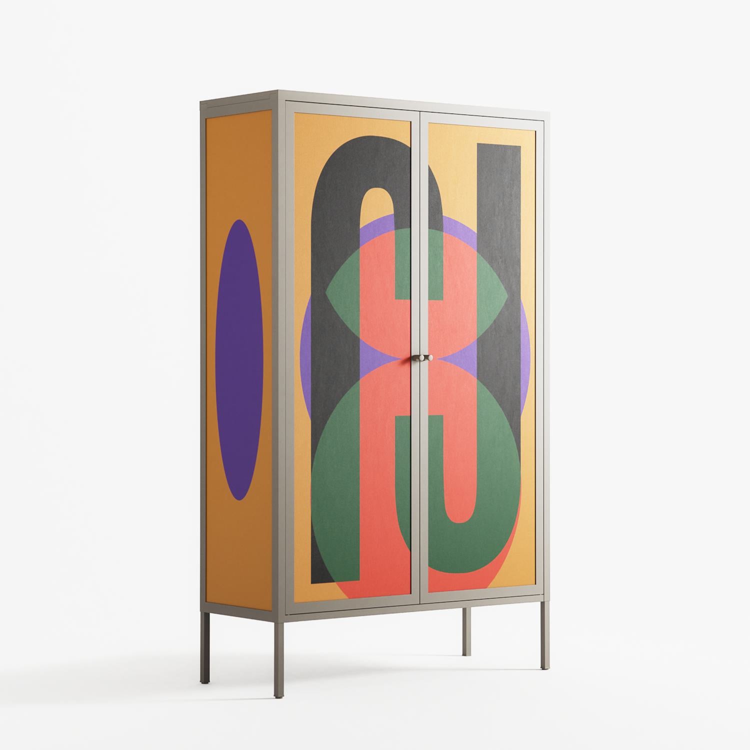 JJ - Cabinet - Oluwaseyi Samuel Adebayo - Pebble - Overlay Metal