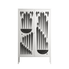 Black Fern - Cabinet - Konrad Blaszczyk - Chalk - Overlay Metal