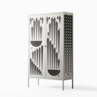 Black Fern - Cabinet - Konrad Blaszczyk - Chalk - Overlay Metal