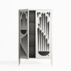 Black Fern - Cabinet - Konrad Blaszczyk - Chalk - Overlay Metal