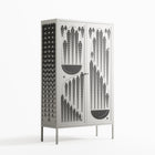 Black Fern - Cabinet - Konrad Blaszczyk - Chalk - Overlay Metal