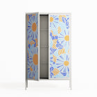 Bellis Bounty - Cabinet - Amy Suther - Chalk - Overlay Metal