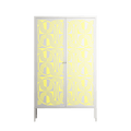 Curvatine - Cabinet - Amy Suther - Chalk - Overlay Metal