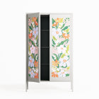 Floral Delight - Cabinet - Sandra Hutter - Chalk - Overlay Metal