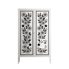 Barbed Bloom - Cabinet - Daphna Sebbane - Chalk - Overlay Metal