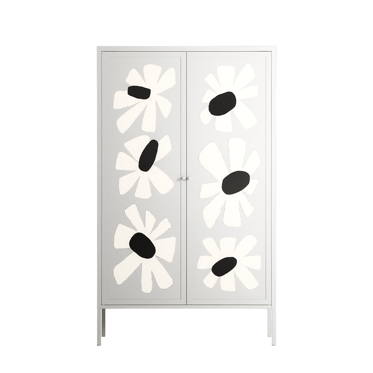 No Stress - Cabinet - Magdalena Marchocka - Chalk - Overlay Metal