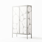 Stones - Cabinet - Magdalena Marchocka - Chalk - Overlay Metal