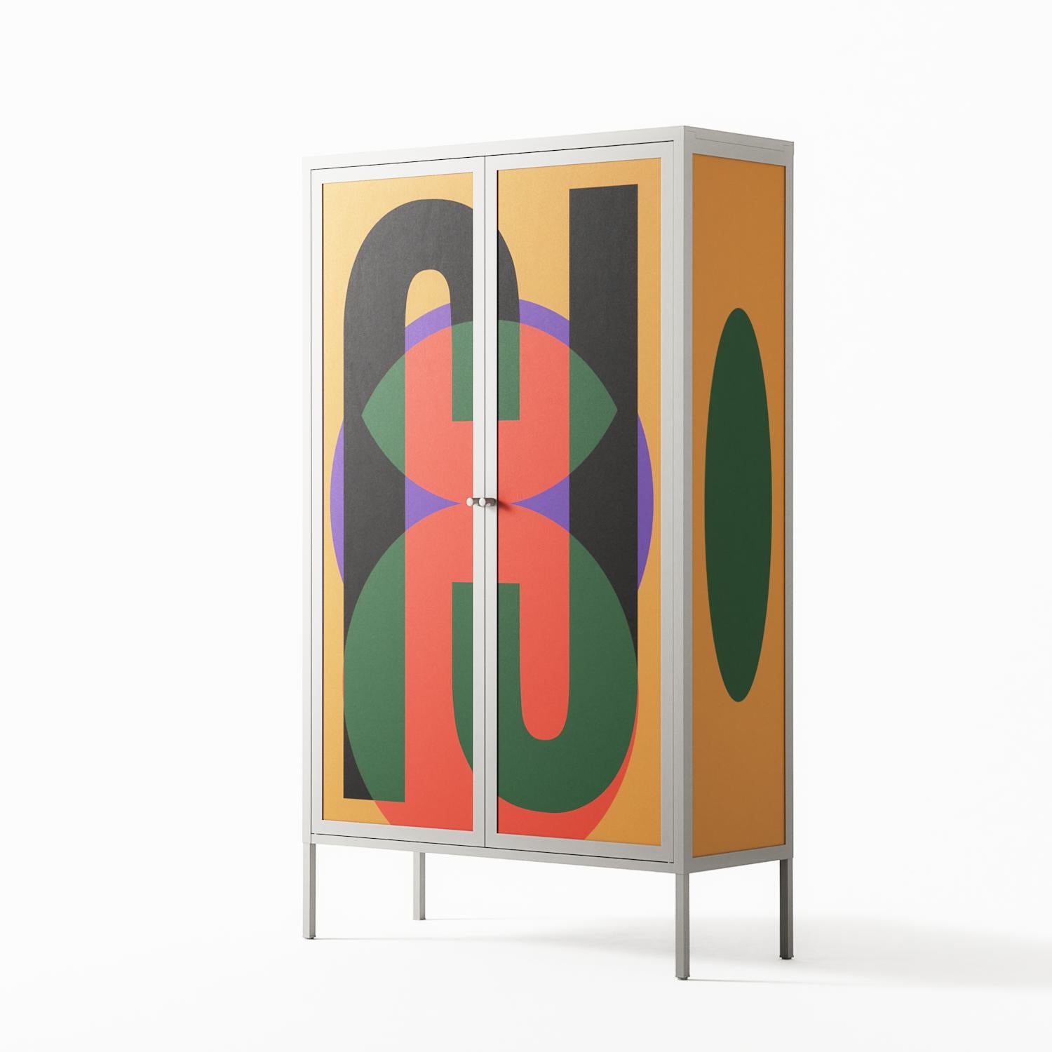 JJ - Cabinet - Oluwaseyi Samuel Adebayo - Chalk - Overlay Metal