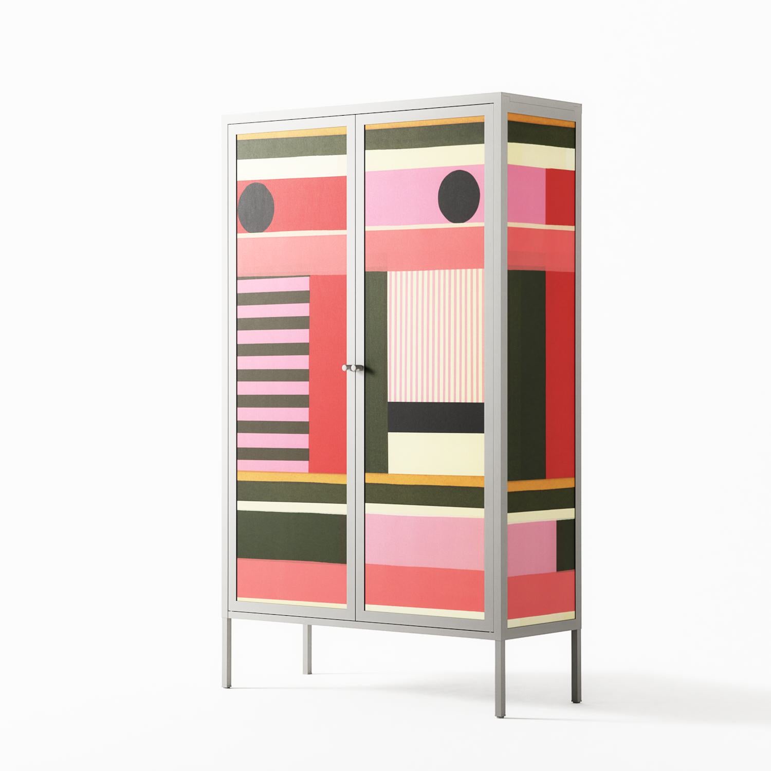 Harmonic - Cabinet - Rikki Hewitt - Chalk - Overlay Metal
