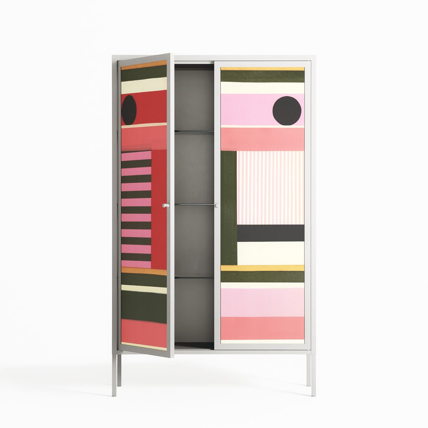 Harmonic - Cabinet - Rikki Hewitt - Chalk - Overlay Metal