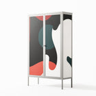 Plume - Cabinet - Rikki Hewitt - Chalk - Overlay Metal