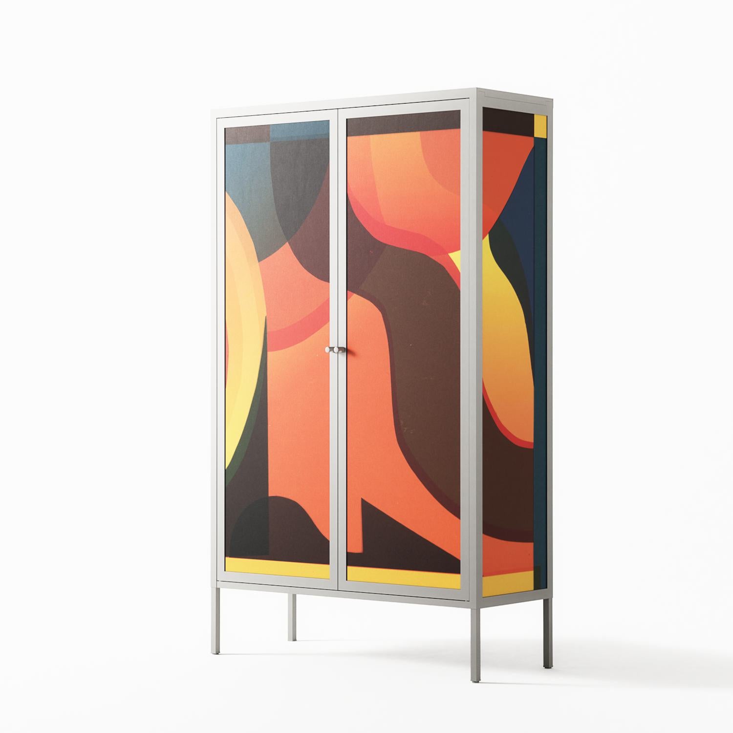 Swift - Cabinet - Rikki Hewitt - Chalk - Overlay Metal