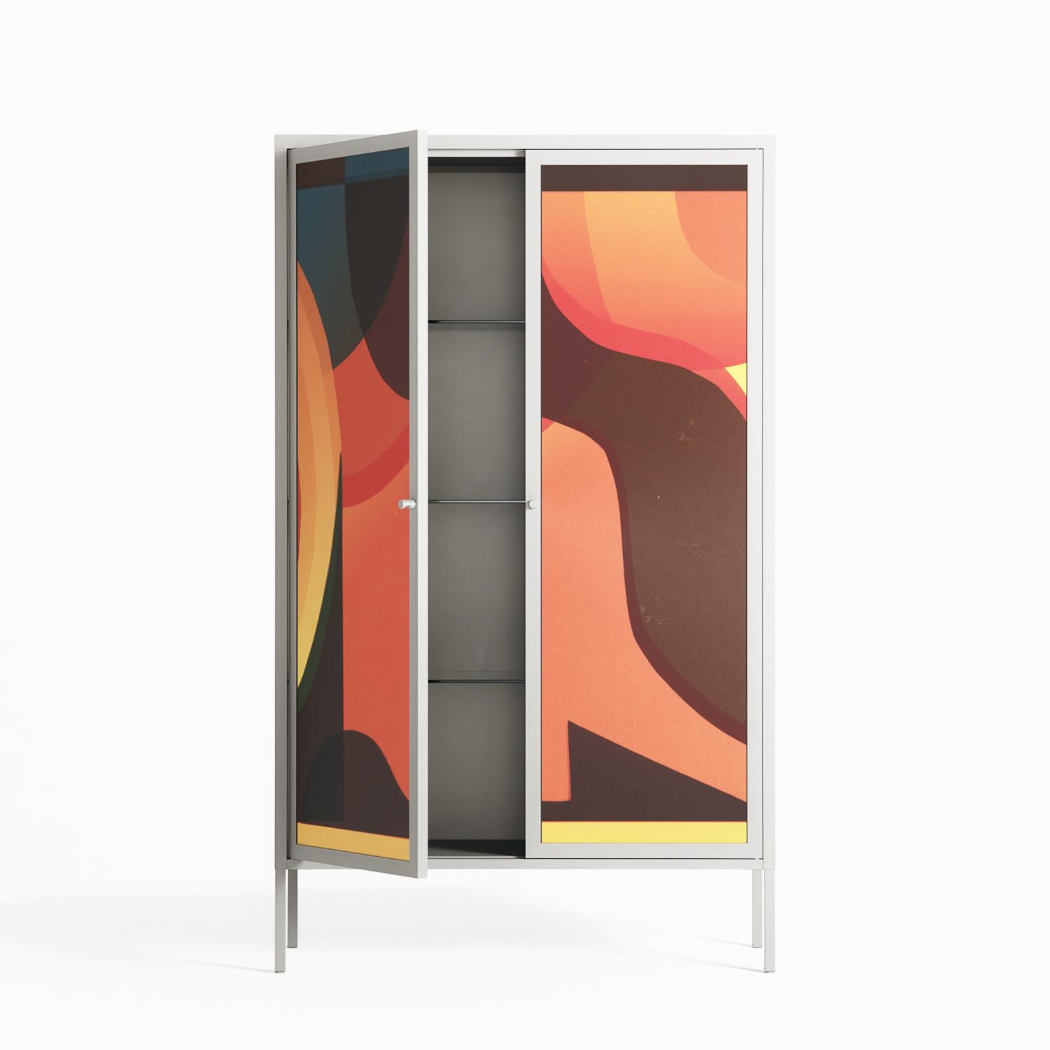 Swift - Cabinet - Rikki Hewitt - Chalk - Overlay Metal