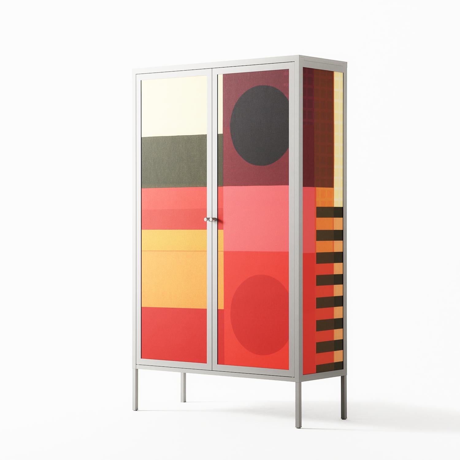 Turnstile - Cabinet - Rikki Hewitt - Chalk - Overlay Metal