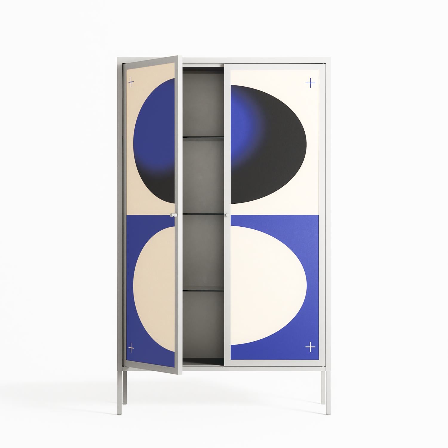 Entrance - Cabinet - Oluwaseyi Samuel Adebayo - Chalk - Overlay Metal