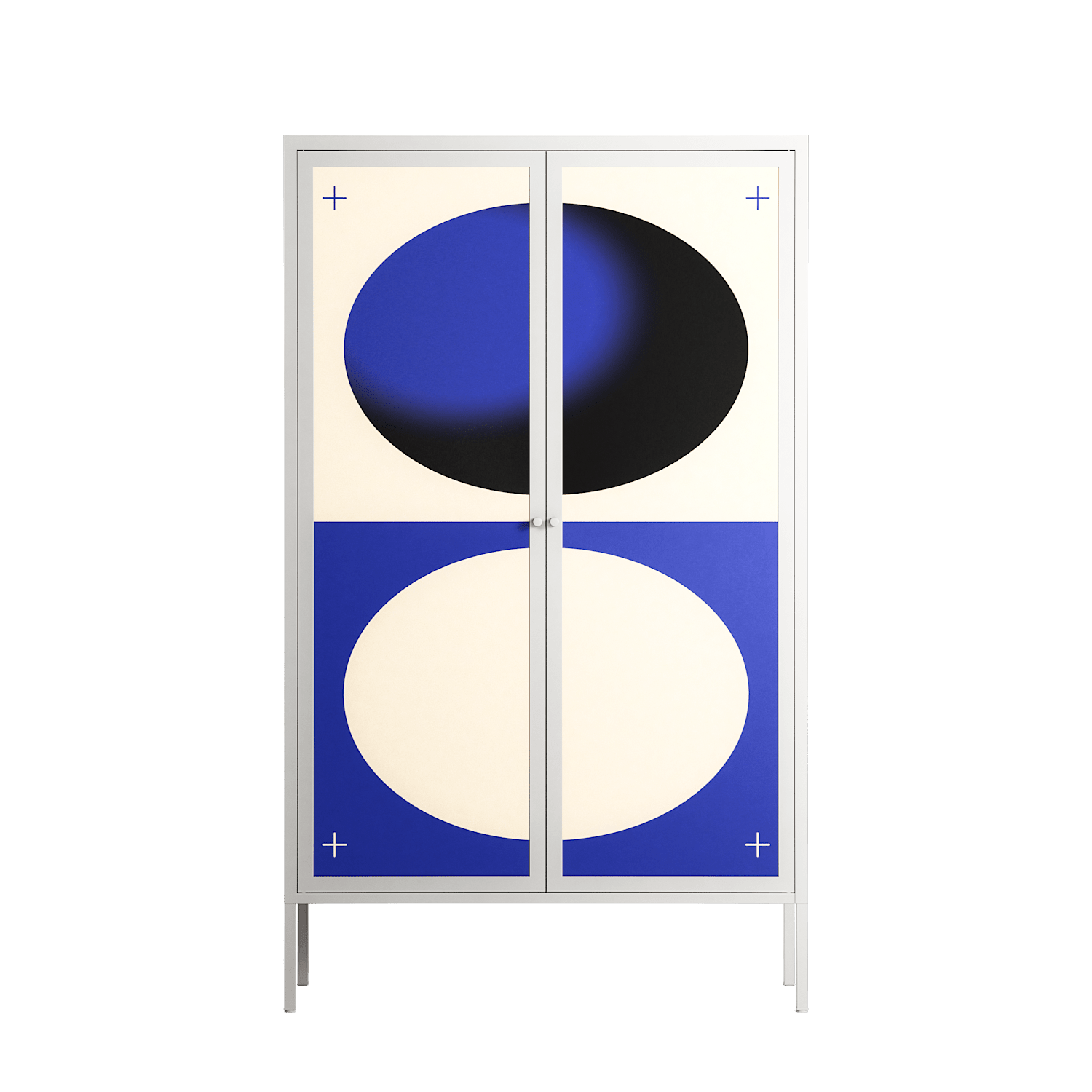 Entrance - Cabinet - Oluwaseyi Samuel Adebayo - Chalk - Overlay Metal