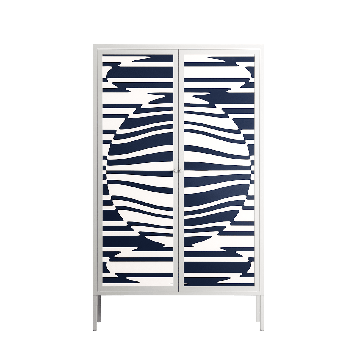 Wave Lens - Cabinet - Oluwaseyi Samuel Adebayo - Chalk - Overlay Metal