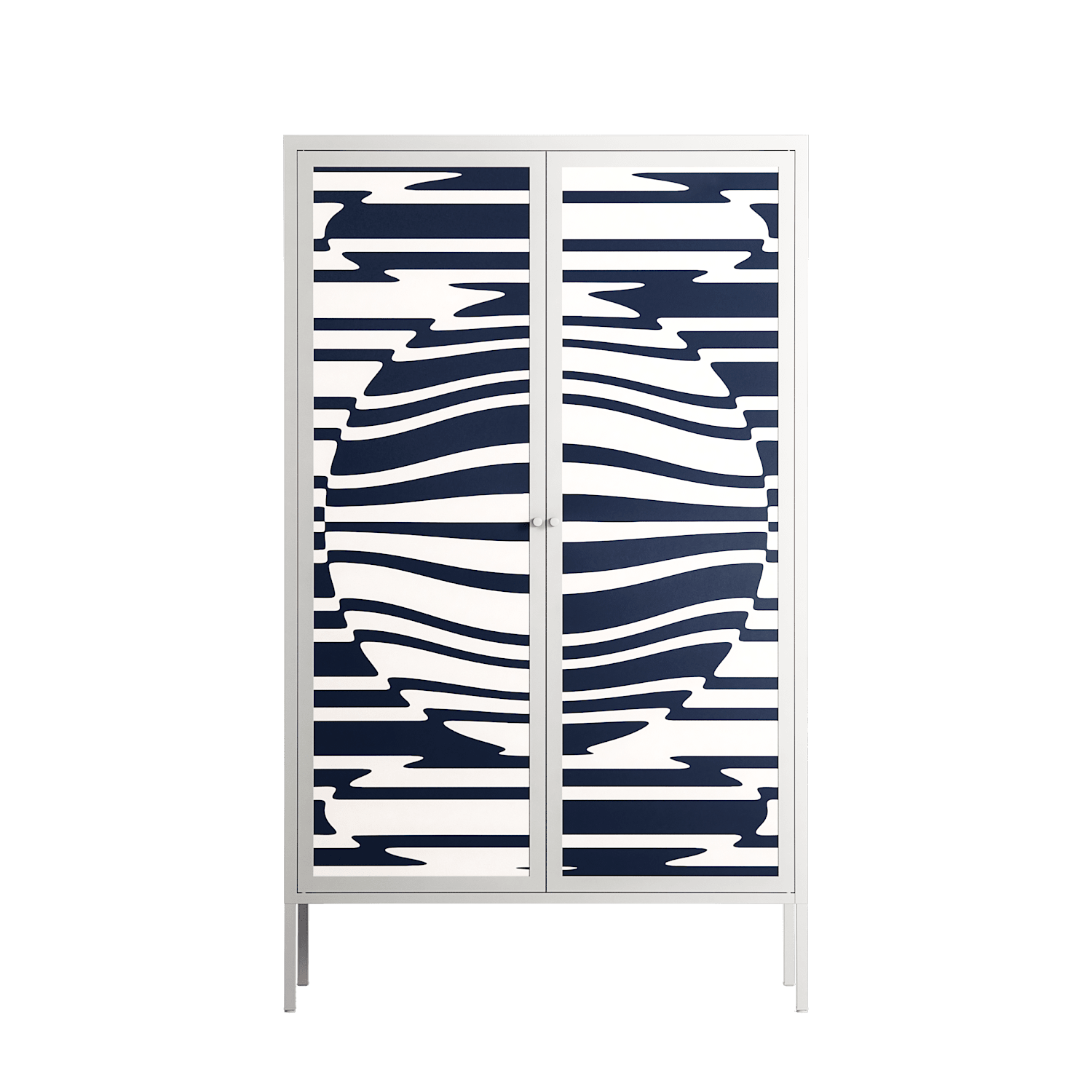 Wave Lens - Cabinet - Oluwaseyi Samuel Adebayo - Chalk - Overlay Metal