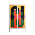 JJ - Cabinet - Oluwaseyi Samuel Adebayo - Chalk - Overlay Metal