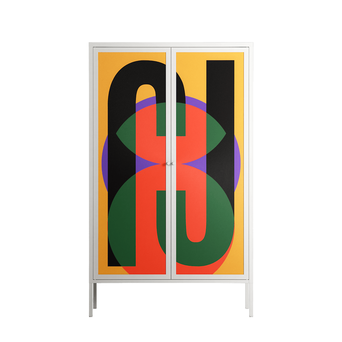 JJ - Cabinet - Oluwaseyi Samuel Adebayo - Chalk - Overlay Metal