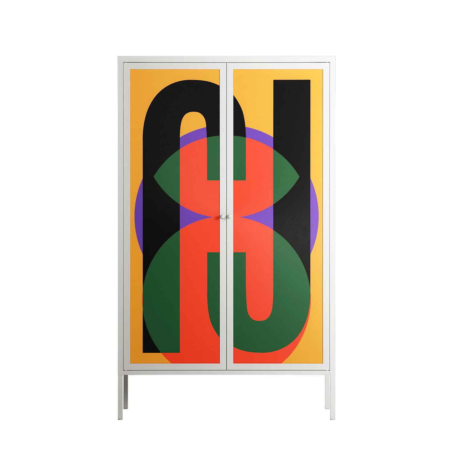 JJ - Cabinet - Oluwaseyi Samuel Adebayo - Chalk - Overlay Metal