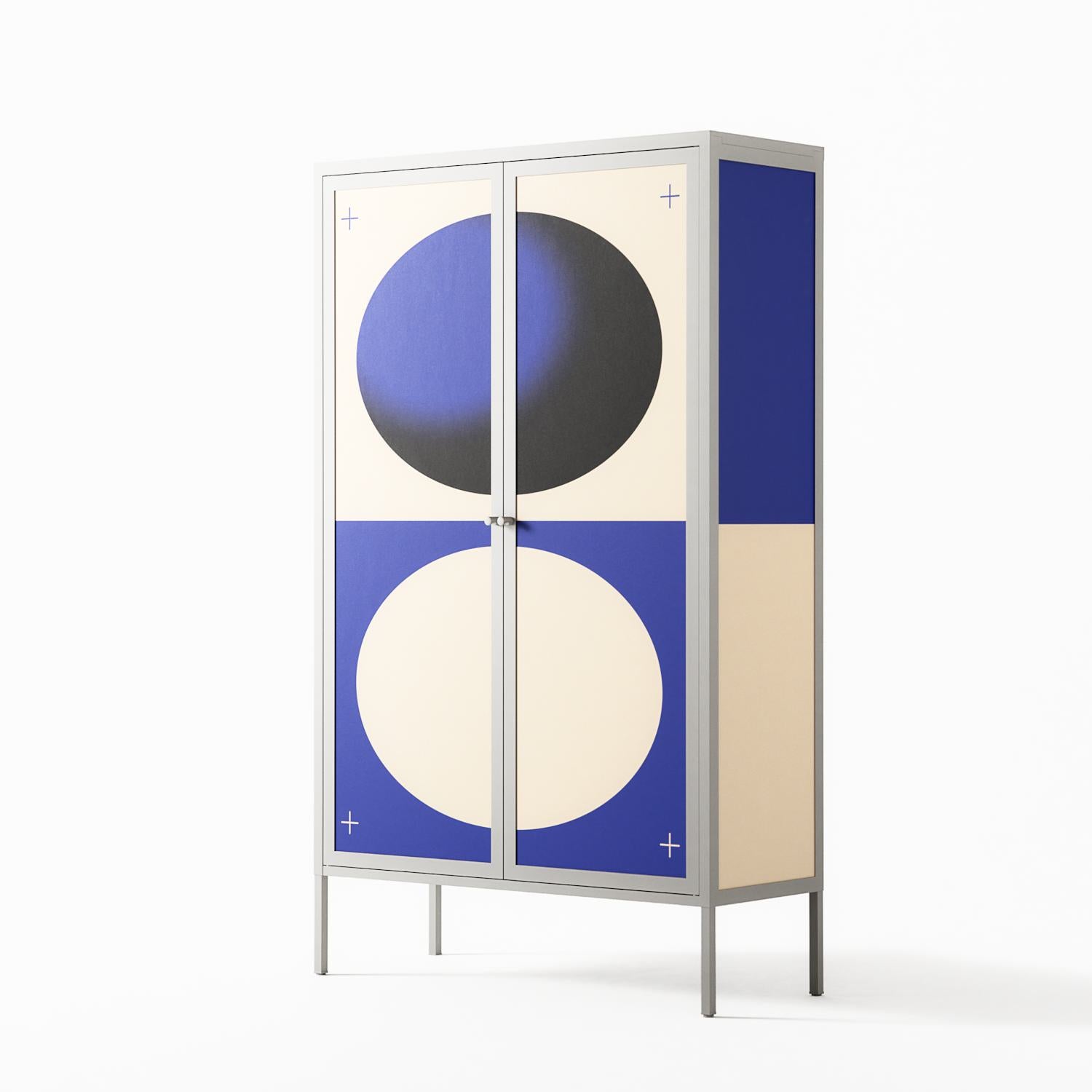 Entrance - Cabinet - Oluwaseyi Samuel Adebayo - Chalk - Overlay Metal