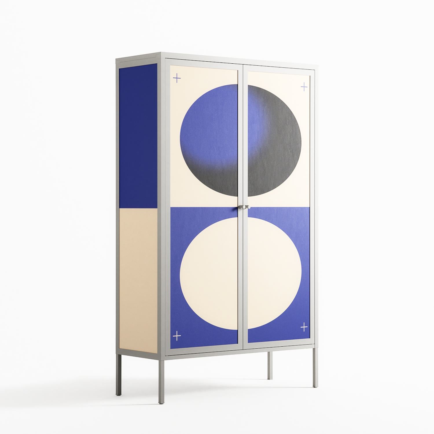 Entrance - Cabinet - Oluwaseyi Samuel Adebayo - Chalk - Overlay Metal